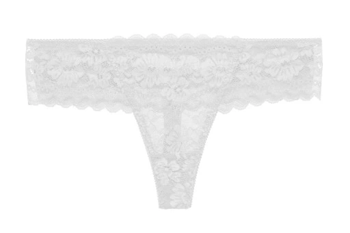 Majtki Stringi figi damskie bawełna koronkowe 6pak