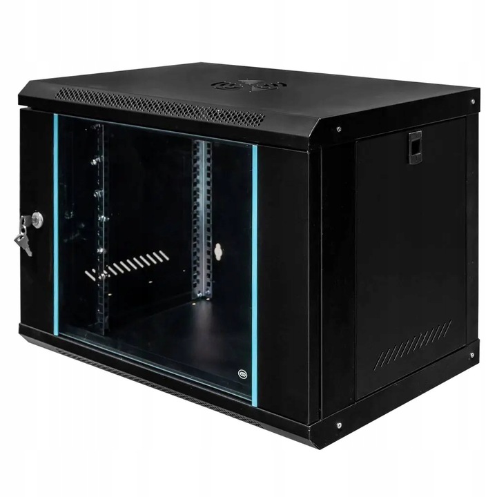 SZAFA RACK 19" 9U Wisząca Serwerowa Instalacyjna 400 mm Otwierane Boki
