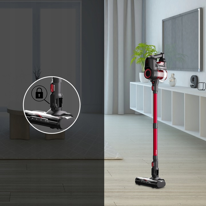 Bezprzewodowy Odkurzacz Pionowy VOKSAR A11s FLEX TUBE LED 5w1 HEPA