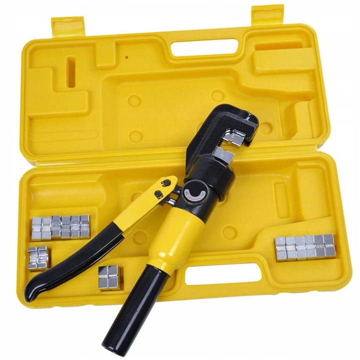 ZACISKARKA HYDRAULICZNA PRASKA DO KABLI PRZEWODÓW MATRYCE 4-70 MM