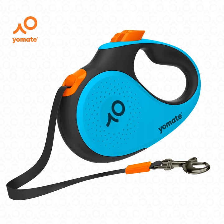 MAŁY PIES do 15 KG - SMYCZ AUTOMATYCZNA dla PSA / LEKKA , TAŚMA + POJEMNIK