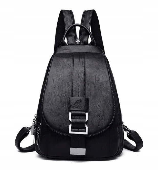 PLECAK DAMSKI PLECACZEK MIEJSKI DO SZKOŁY PRACY EKO SKÓRA VINTAGE TORBA 2W1