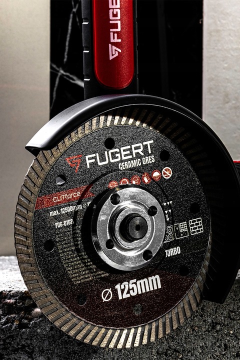 TARCZA DIAMENTOWA DO CIĘCIA GRESU PŁYTEK CERAMIKI 125 MM PRECYZYJNA