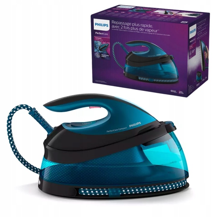 GENERATOR STACJA PARY ŻELAZKO PHILIPS GC7846/80 PerfectCare Compact