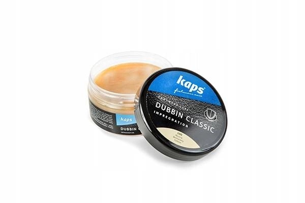 TŁUSZCZ IMPREGNAT DO SKÓR OBUWIA DUBBIN KAPS 200ml bezbarwny