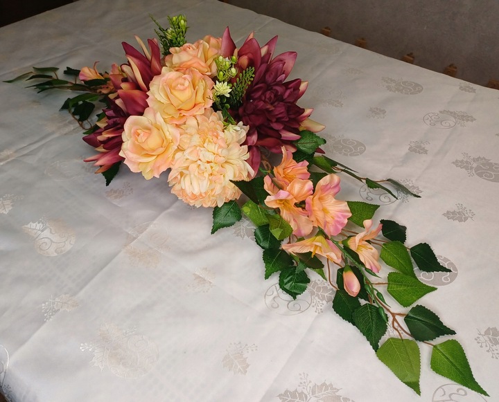 Wiązanka bukiet stroik na grób cmentarz nagrobna