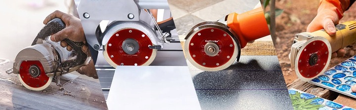 2x TARCZA DIAMENTOWA DO CIĘCIA GRESU PŁYTEK 125MM CERAMIKI BETONU SPIEKU