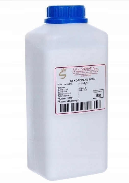 Askorbinian Sodu Witamina C 1000 g Stanlab CZDA