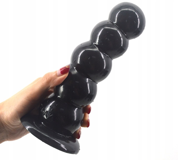 DUŻE DILDO INTYMNE BUTT PLUG KOREK MASAŻ UNISEX KULKI ANALNE