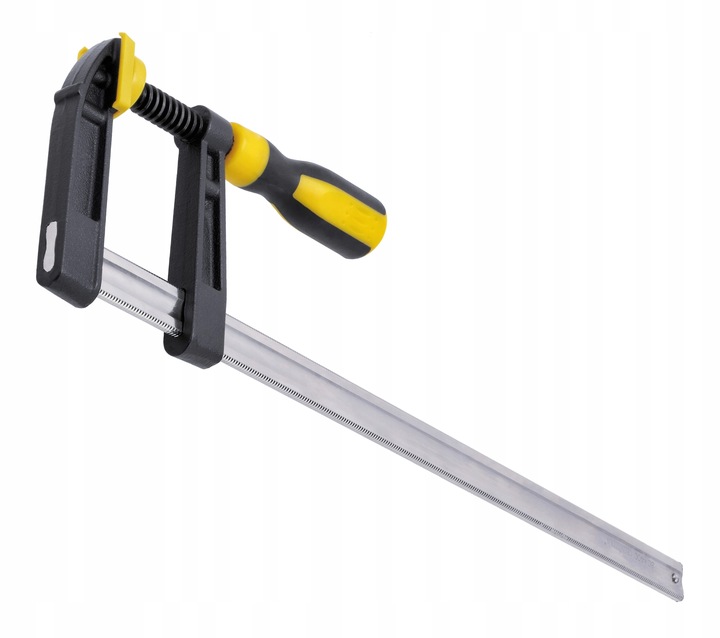 Ścisk Stolarski Do Drewna Zacisk Uchwyt 80x400mm Warsztatowy Śrubowy