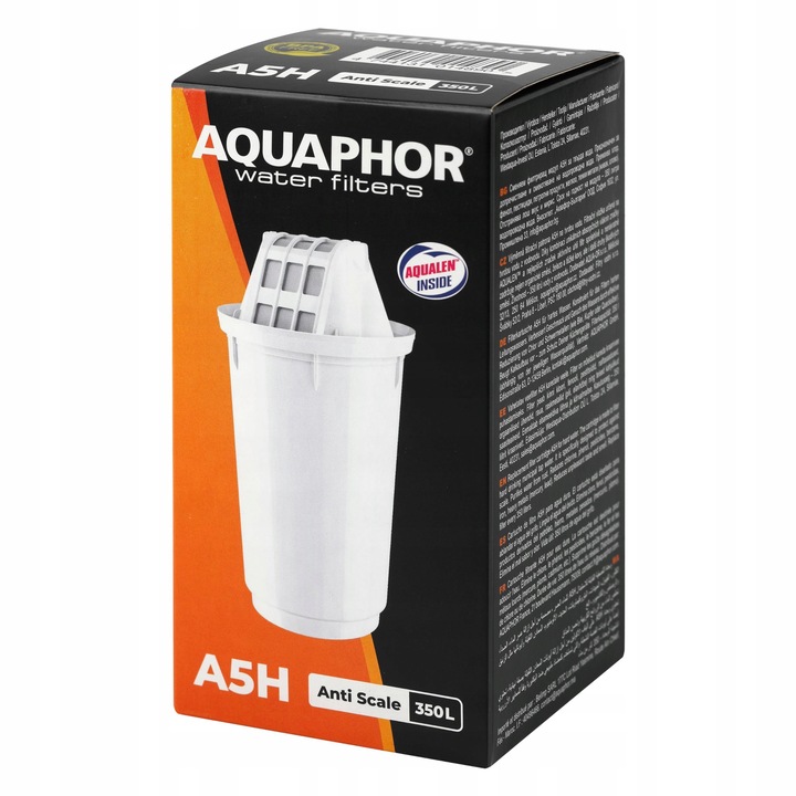 Wkład filtrujący Aquaphor A5H, 3 szt. dedykowany do twardej wody
