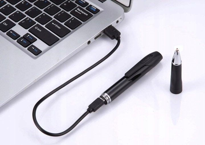 DYKTAFON DŁUGOPIS SZPIEGOWSKI MINI CYFROWY PODSŁUCH MAŁY PENDRIVE 32GB