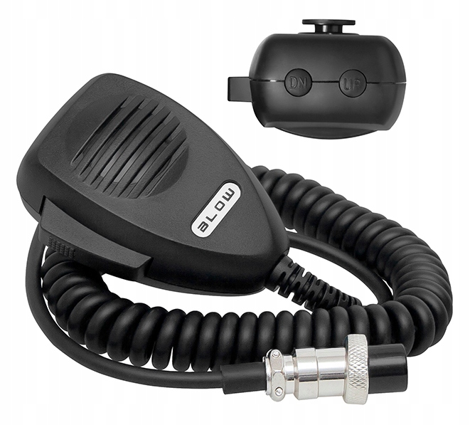 MIKROFON DO CB RADIA GRUSZKA 6 PIN MIKROFONOGŁOŚNIK PRZEŁĄCZNIK KANAŁÓW