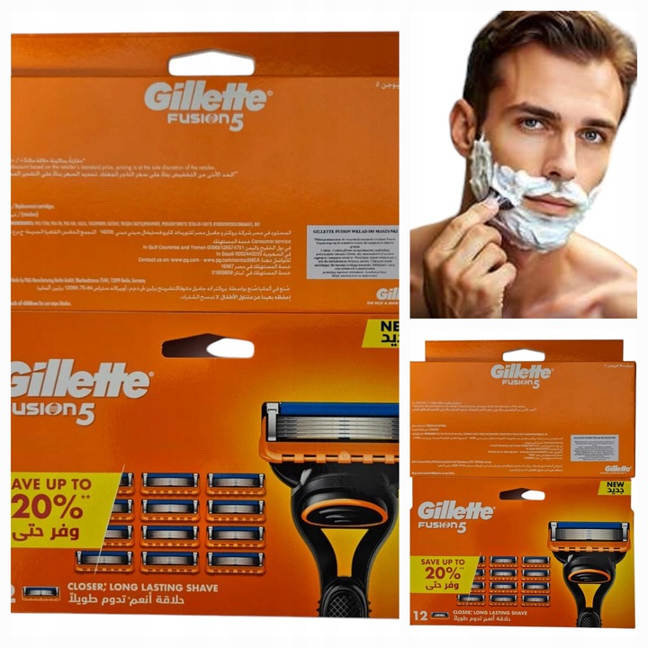 12 SZTUK ! ! ! - FUSION5 - TAK GOLI ORYGINAŁ ! Made in Germany - BERLIN