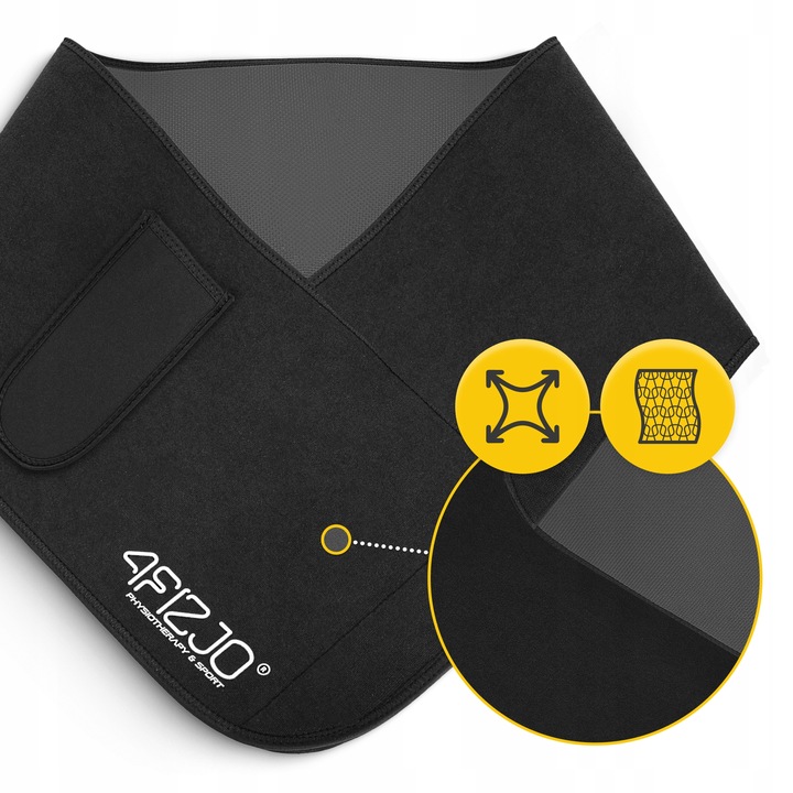 PAS NEOPRENOWY ODCHUDZAJĄCY GORSET MODELUJĄCY BRZUCH WYSZCZUPLAJĄCY