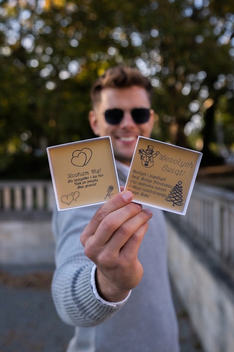 NIEŚMIERTELNIK MĘSKI Z GRAWEREM SREBRNY ŁAŃCUSZEK PANCERKA STAL NA PREZENT