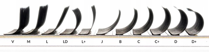 Rzęsy Project Lashes C 0,07 6-13mm czarne MIX