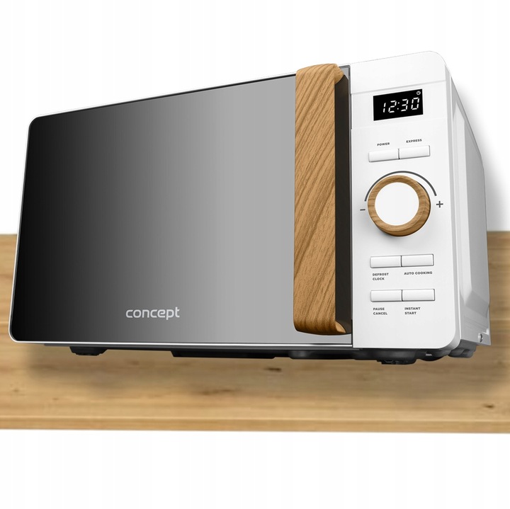 KUCHENKA MIKROFALOWA MIKROFALÓWKA WOLNOSTOJĄCA 20L 800W BIAŁA Concept