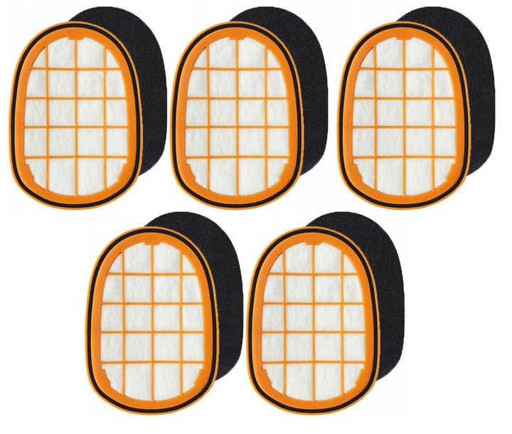 5x FILTR DO PHILIPS SPEEDPRO MAX AQUA PLUS FC5005 FC6802 8000 XC8147