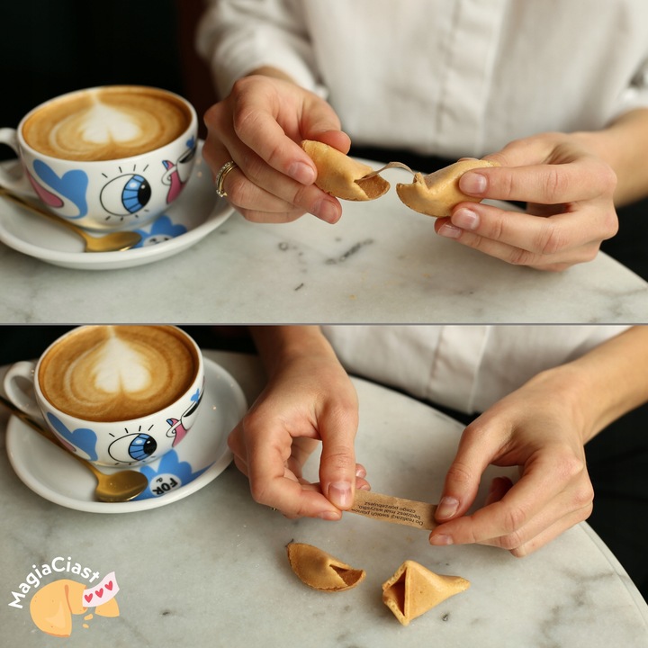 Ciasteczka z Wróżbą Podziękowanie dla gości Dziękujemy za Przybycie 50 szt