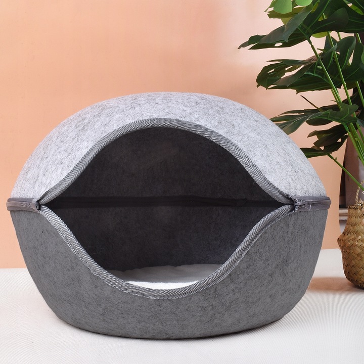 DOMEK DLA KOTA LEGOWISKO CIEPŁE BUDKA POSŁANIE LEGOWISKO ANTYSTRESOWE