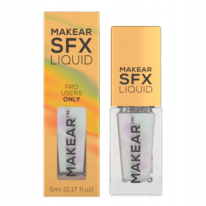 Makear Pyłek w płynie Do Zdobień Paznokci Błyszczący 5ml BP01