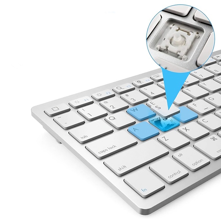 KLAWIATURA BEZPRZEWODOWA BLUETOOTH MEMBRANOWA SMART TV PC IOS ANDROID WIN