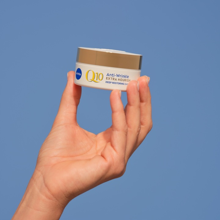NIVEA Q10 krem przeciwzmarszczkowy nawilżający z filtrem SPF15 na dzień