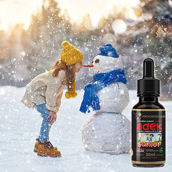 PROGRESS LABS ADEK JUNIOR 30ml WITAMINY DLA DZIECI