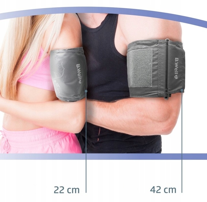 CIŚNIENIOMIERZ NARAMIENNY AUTOMATYCZNY B.WELL AFIB Migotanie Przedsionków