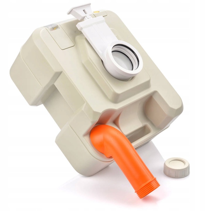 Toaleta turystyczna WC przenośna ze spłuczką działka budowa kemping METEOR