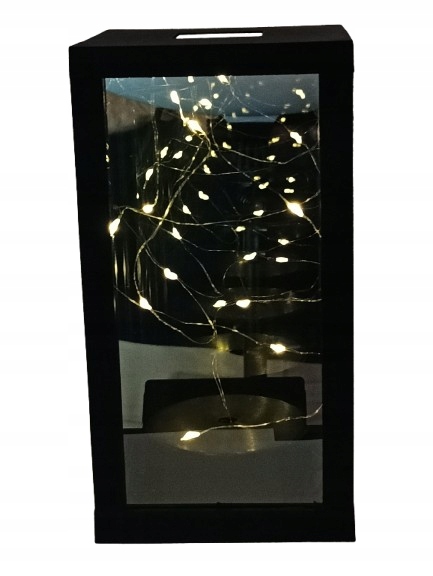 lampion lustrzany 3D solarny MAL-930