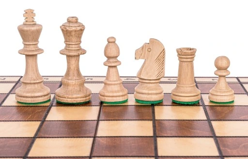 SQUARE - Szachy drewniane JOWISZ - 40 x 40 cm