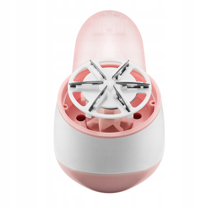 Golarka do SWETRÓW UBRAŃ TKANIN Bezprzewodowa Różowa USB 8W 2 x OSTRZA