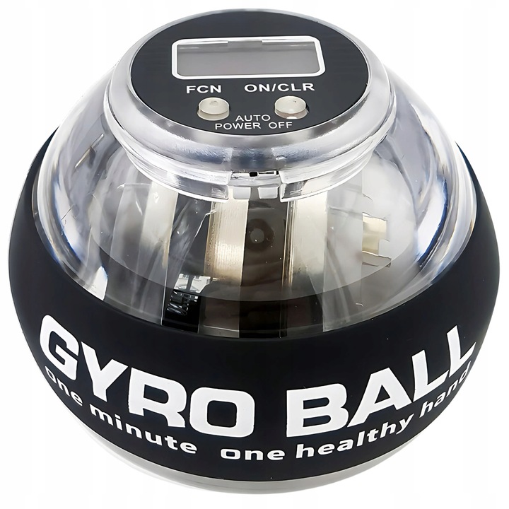 Powerball Kula Żyroskopowa Licznik LED do ćwiczeń nadgarstka Ściskacz RGB