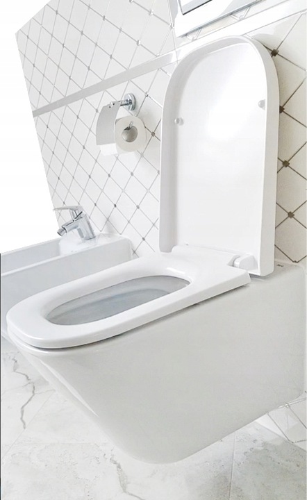 Deska sedesowa wolnoopadająca wypinana do ROCA GAP duroplast WC