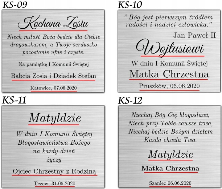 PAMIĄTKA KOMUNII ŚWIĘTEJ GRAWER OBRAZEK SREBRNY