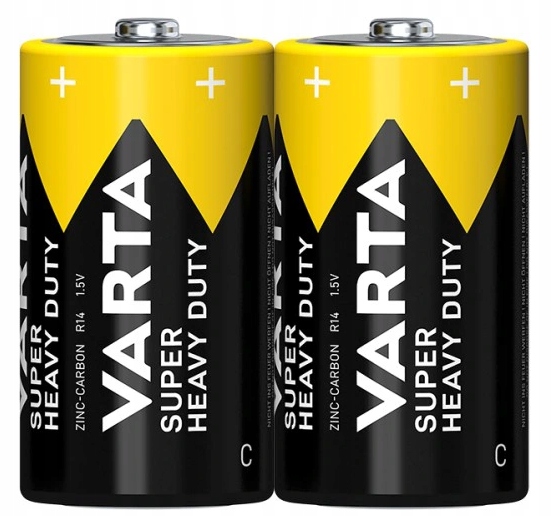 24x Baterie VARTA Superlife C R14 Węglowo-Cynkowa