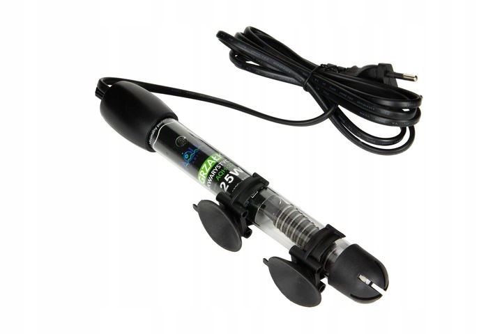 Grzałka z Termostatem 25W Do Akwarium 10-40L