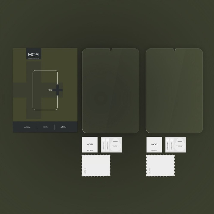 SZKŁO HARTOWANE HOFI GLASS PRO+ 2-PACK IPAD MINI 8.3 6 / 7 / 2021-2024 CLEA