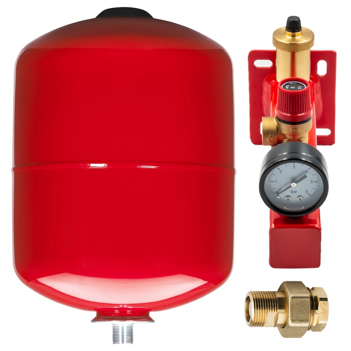 NACZYNIE WZBIORCZE PRZEPONOWE CO 35 L + GRUPA BEZPIECZEŃSTWA + ŚRUBUNEK