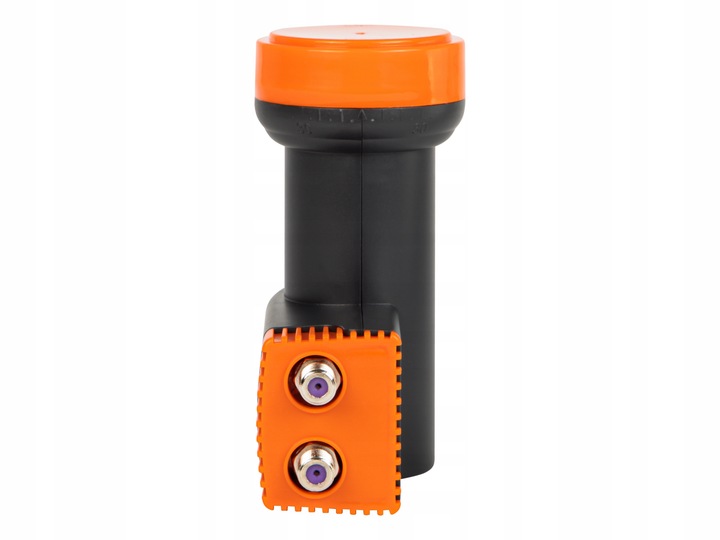 KONWERTER SATELITARNY TWIN DS2 HD 4K PODWÓJNY 2 GNIAZDA 2x WTYK F