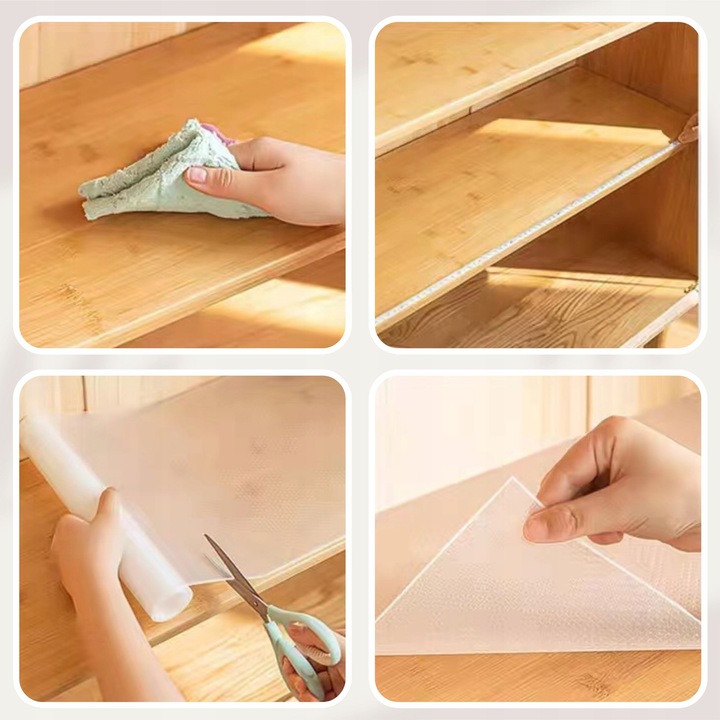 3 x MATA ANTYPOŚLIZGOWA DO SZUFLAD SZAFEK OCHRONNA PODKŁADKA 300x50