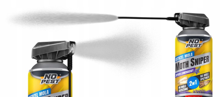 ŚRODEK SPRAY NA MOLE ODZIEŻOWE SPOŻYWCZE MUCHY NO PEST 400ML MOTH