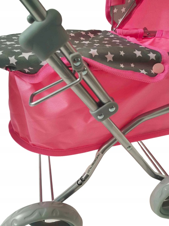 WÓZEK DLA LALEK GŁĘBOKI+TORBA+Lalka Śpiewająca PL