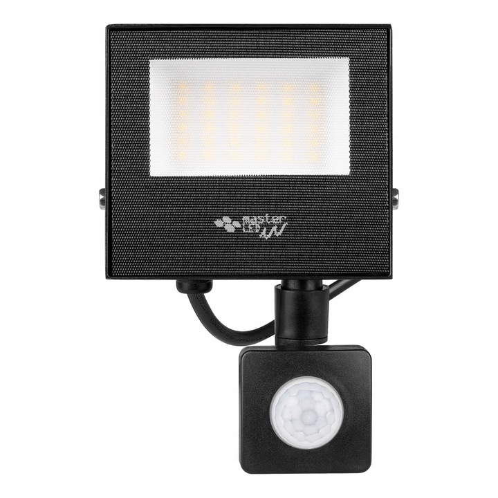 HALOGEN LED z czujnikiem ruchu naświetlacz lampa 20W 4500K ZEWNĘTRZNY