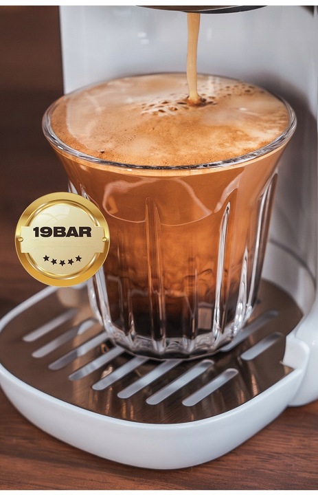 HiBREW H2B 5w1 Multi Capsule Ekspres do kawy 5w1 19Bar Wskaźnik LED