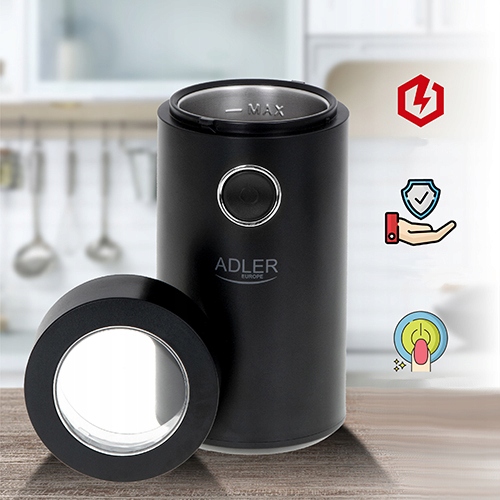 ELEKTRYCZNY MŁYNEK DO KAWY ZIÓŁ ORZECHÓW SIEMIENIA LNIANEGO PIEPRZU