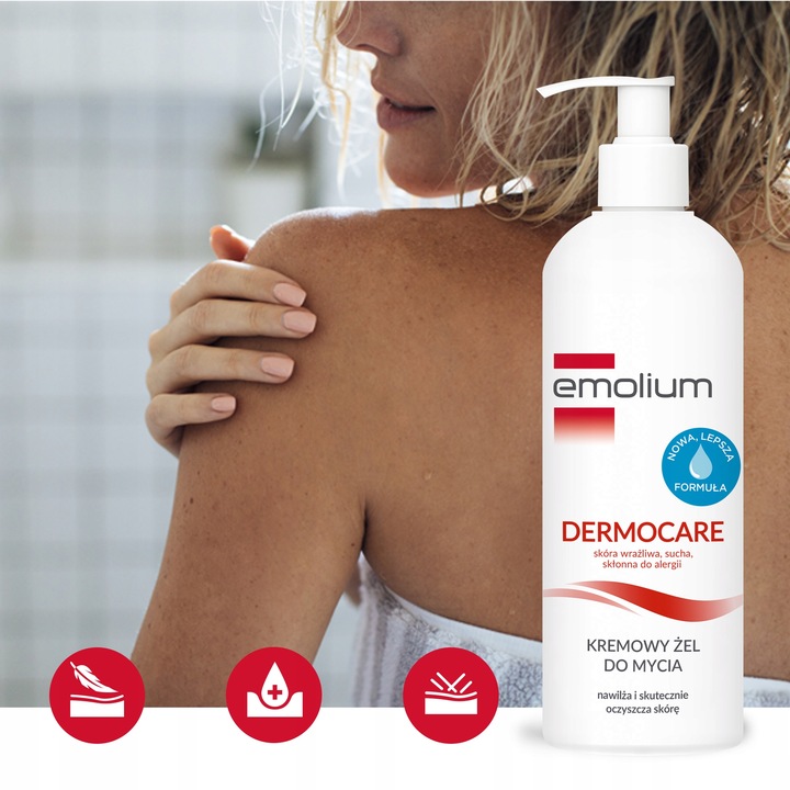 Emolium Dermocare Kremowy żel do mycia 400 ml