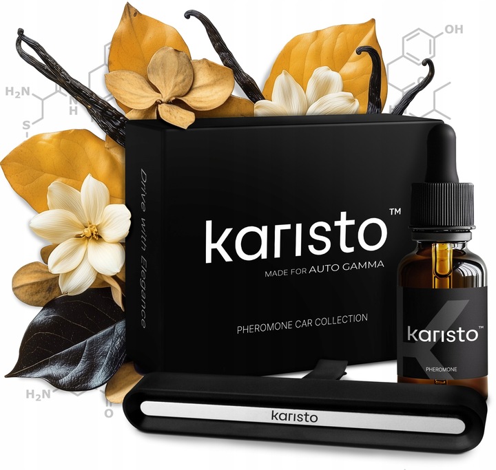 Perfumy Samochodowe z Feromonami Zapach Auta Mocny Aluminium Prezent